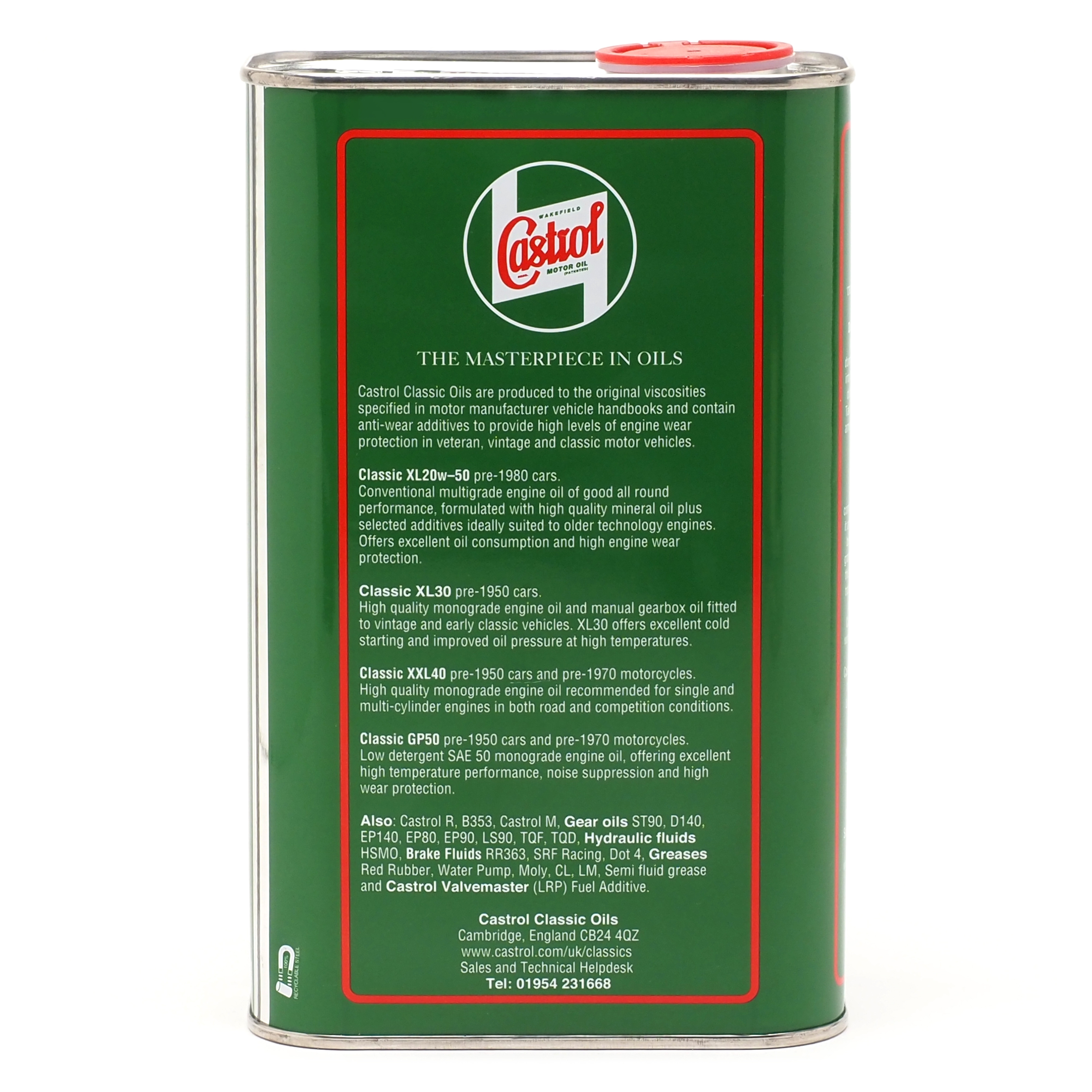 Castrol Classic ST SAE 90 Monograde API GL 3 Getriebeöl 1l Flasche